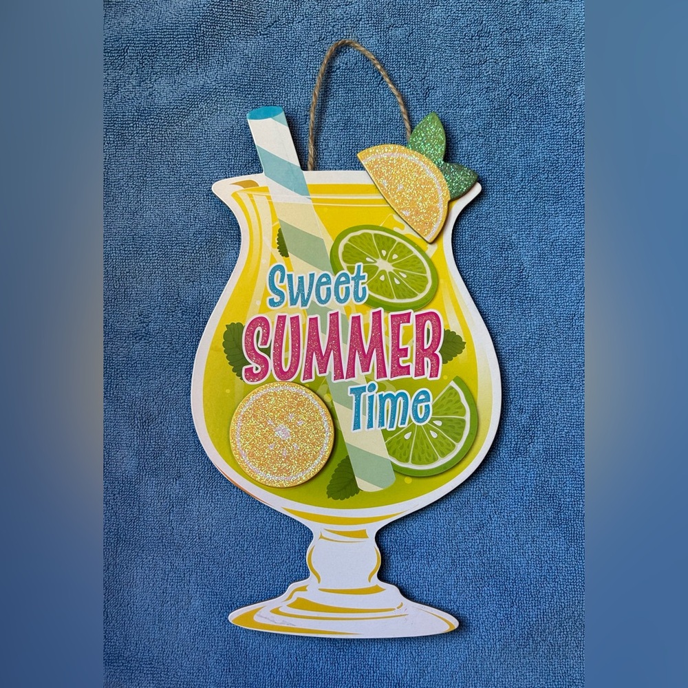 Sweet Summer Time Lemonade Wall Decor